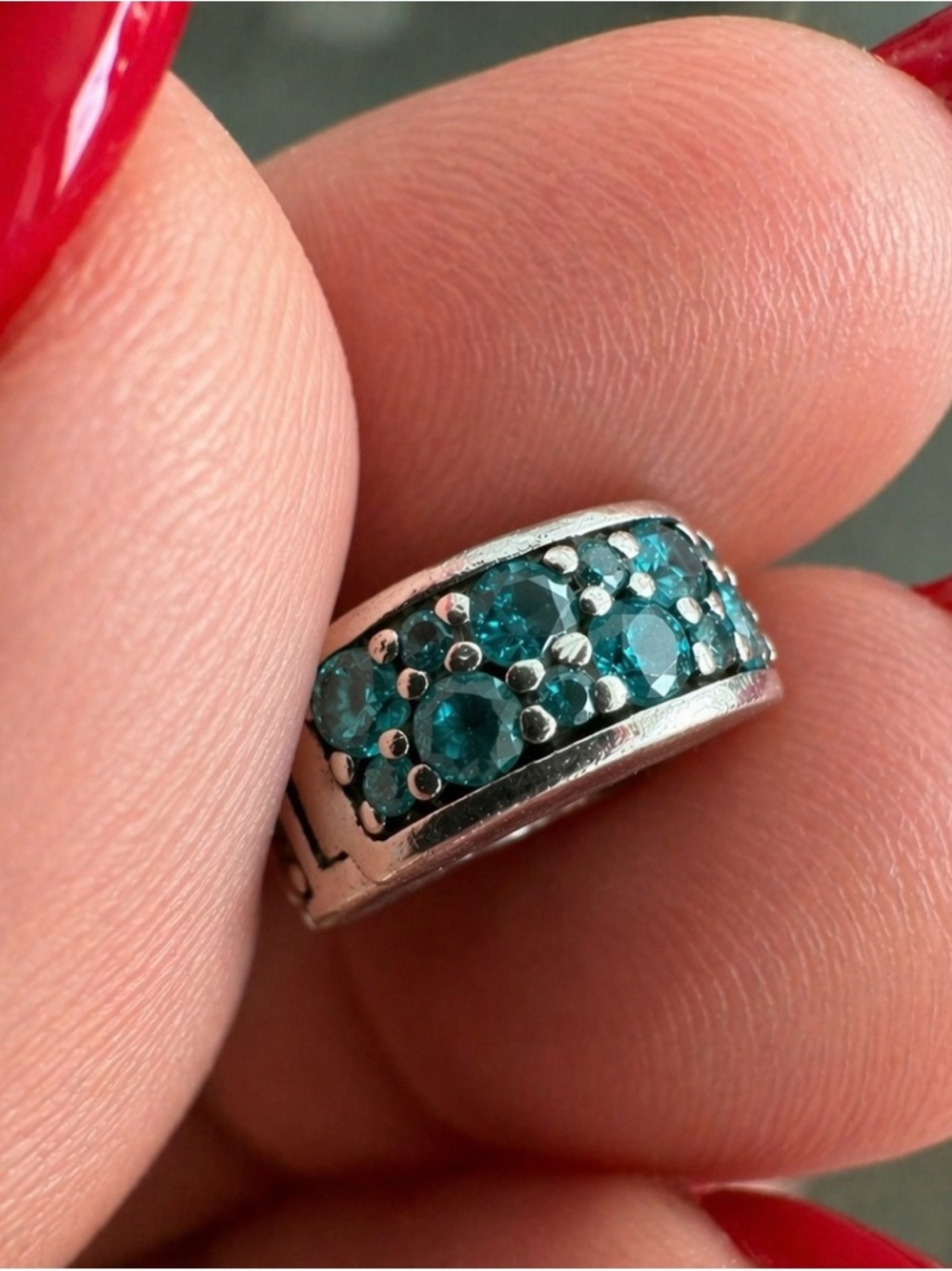 Bundle offer: Pandora Pink @ Teal Pavé Clip Charm - Picture 11 of 14